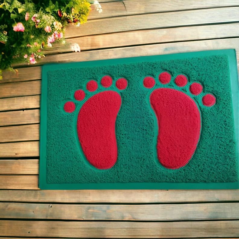 Set de 3 Alfombra Decorativa Entrada Baño Ducha Jhn-6