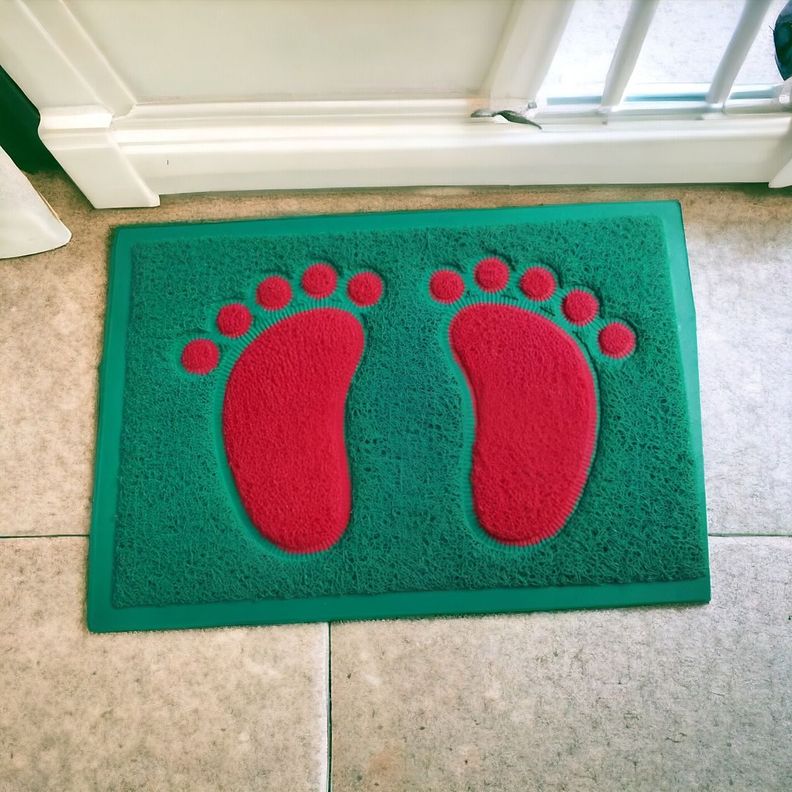 Set de 3 Alfombra Decorativa Entrada Baño Ducha Jhn-9