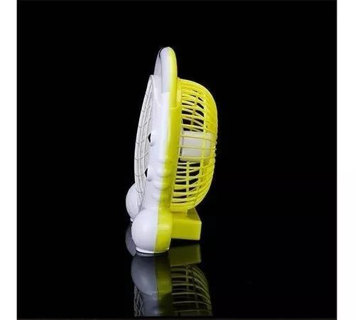 Ventilador Mini Recargable Camping Usb Apropiado Rondon-3