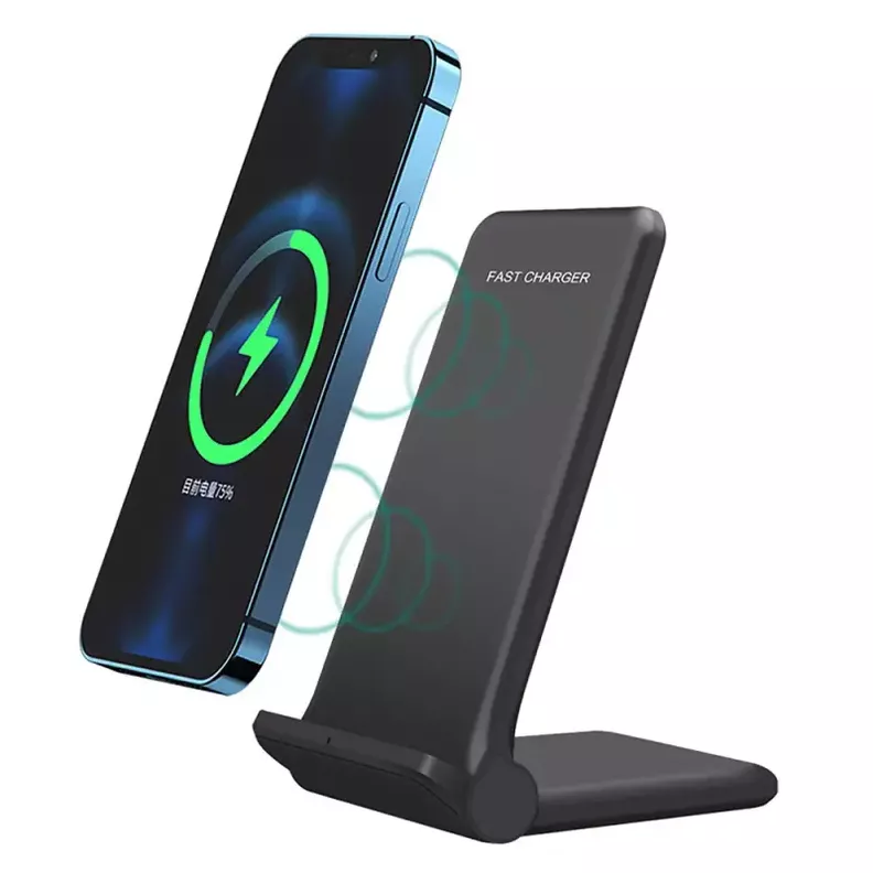 Cargador Inalambrico Plegable Movil Telefono 2 en 1 15W Lau-6