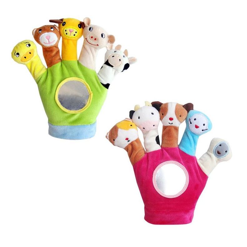 Juego Juguete Bebe Marioneta Guante Risas Juegos Rondon-0