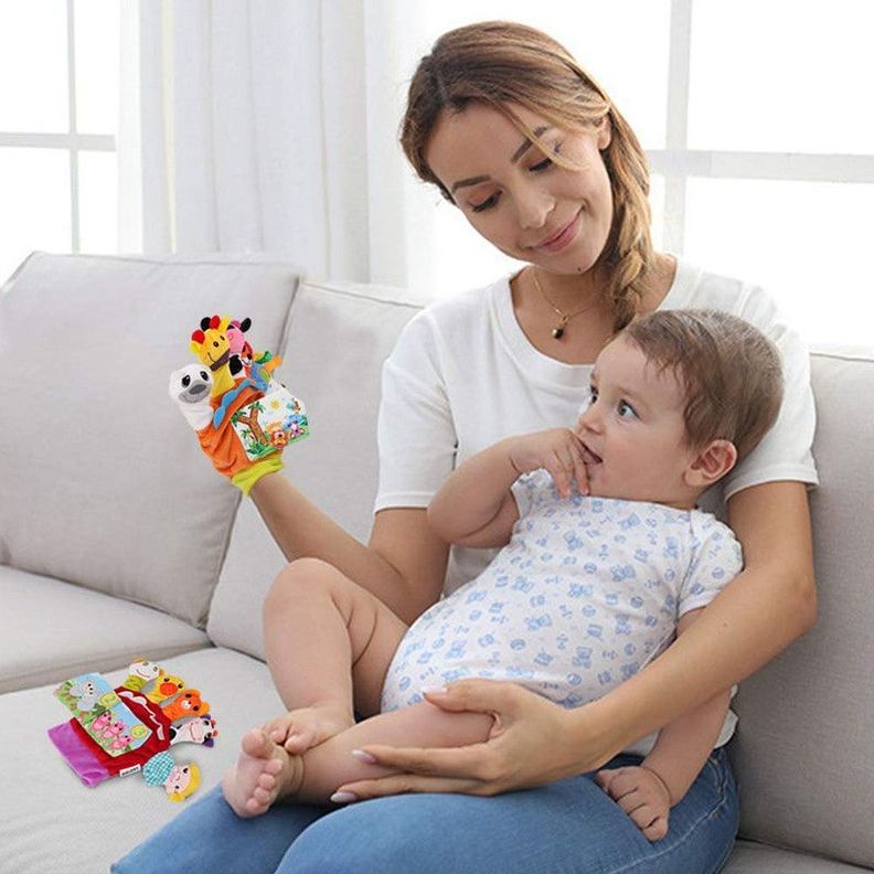 Juego Juguete Bebe Marioneta Guante Risas Juegos Rondon-7
