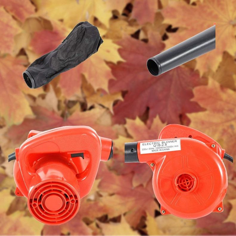 Soplador Eléctrico Aspirador Colector Polvo Cable Rondon-5