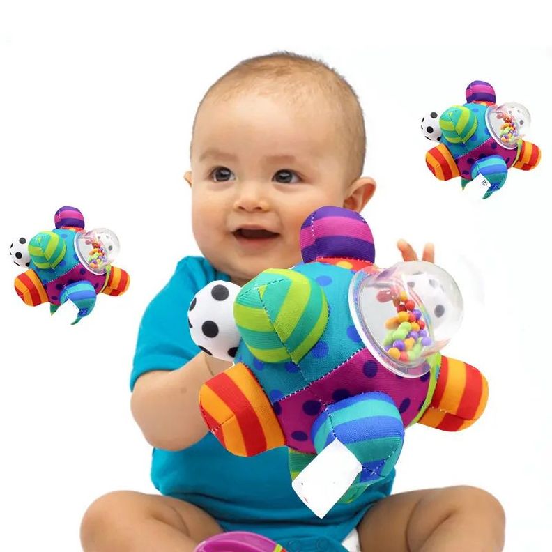 Sonajeros Sensoriales Peluche Bebé Bola de peluche Rondon-2