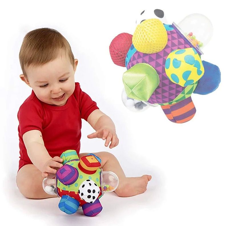 Sonajeros Sensoriales Peluche Bebé Bola de peluche Rondon-3