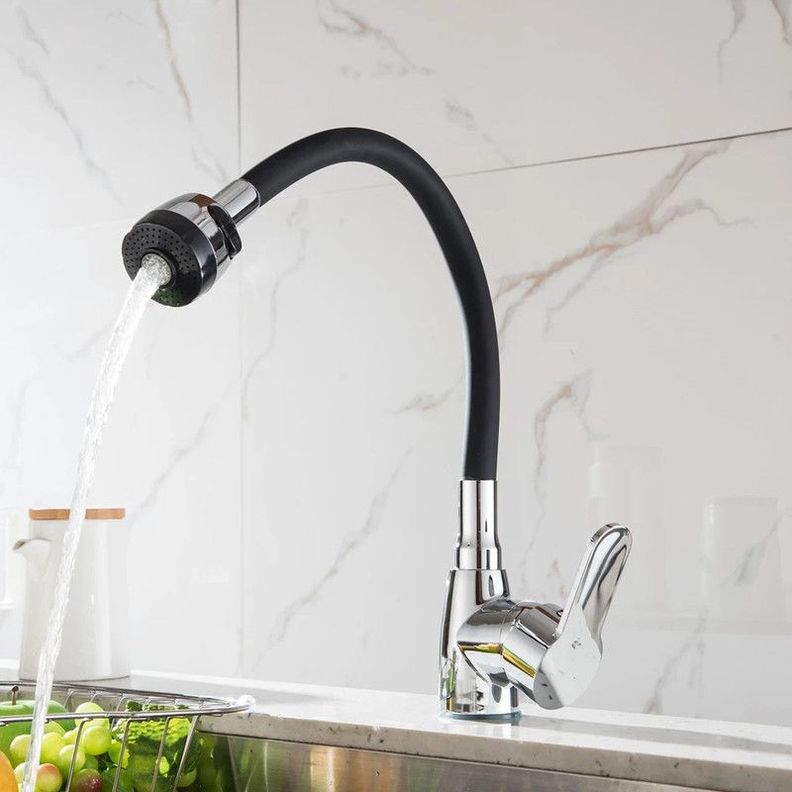 Grifo Agua Cocina Mezclador Fría Caliente Monomando Rondon-6