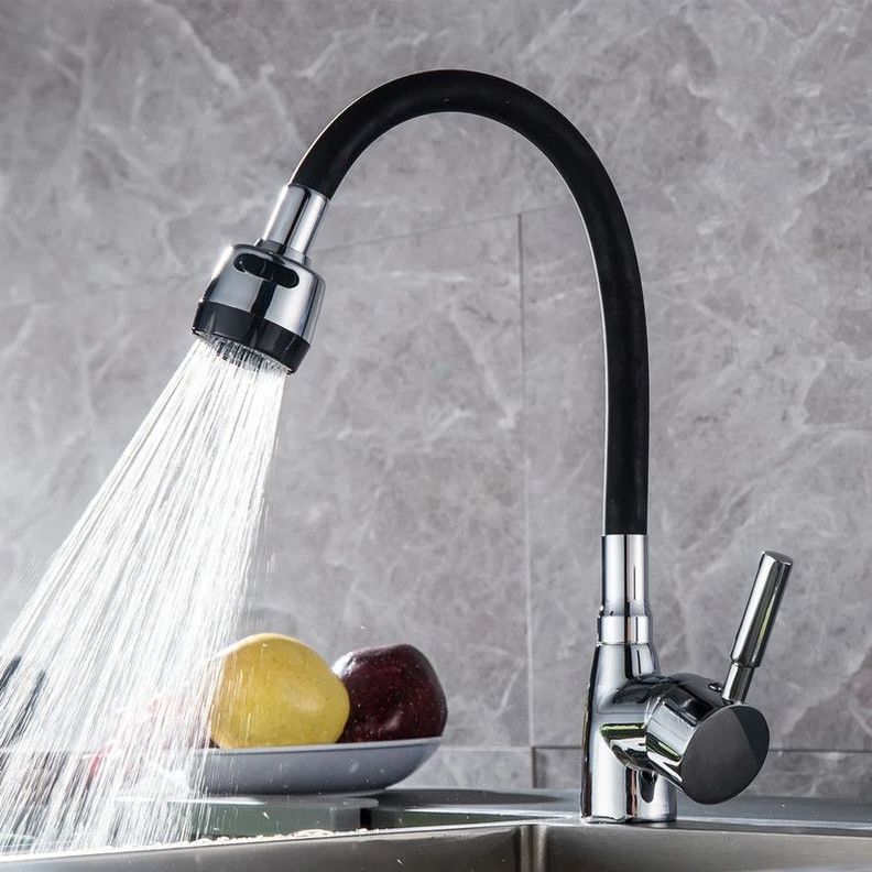 Grifo Agua Cocina Mezclador Fría Caliente Monomando Rondon-7