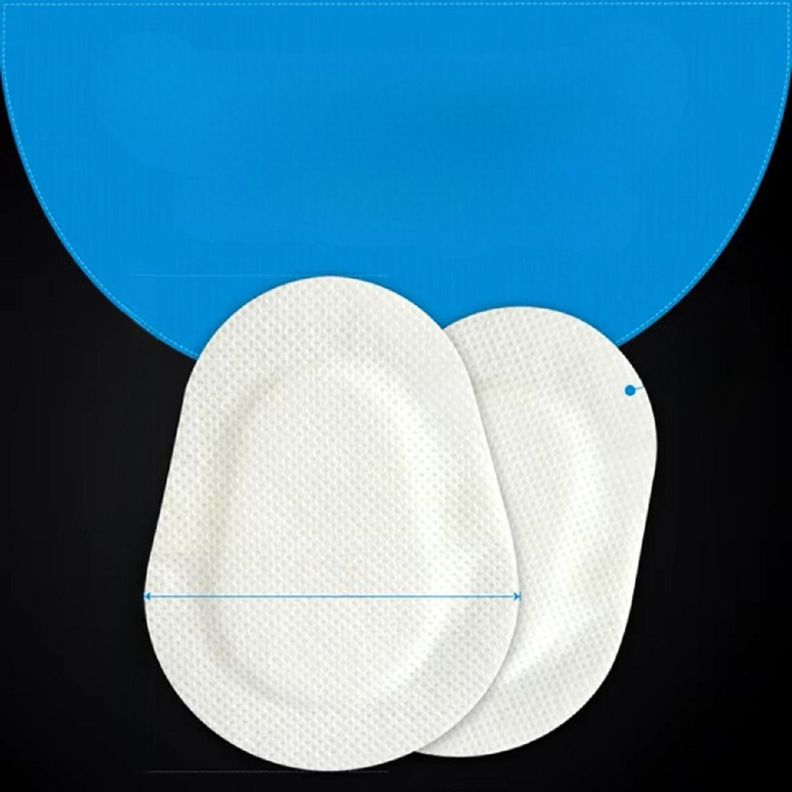 Parche Ocular Infantil Descartable Protege 50x75mm Lau-5