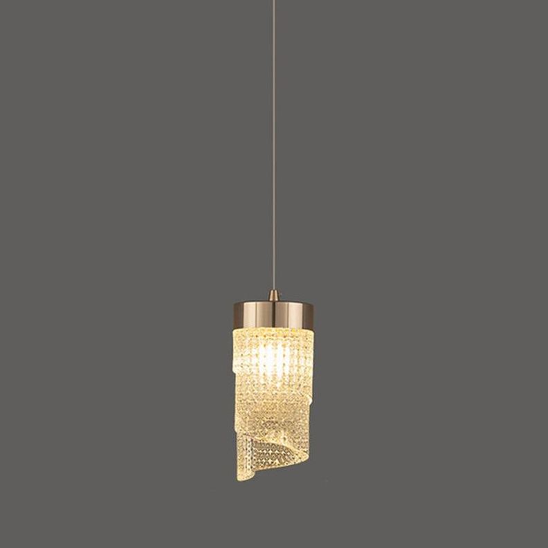Lampara Colgante Moderna Pantalla LED Acrilico Lau-1