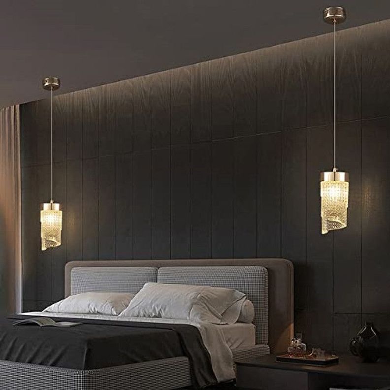 Lampara Colgante Moderna Pantalla LED Acrilico Lau-4