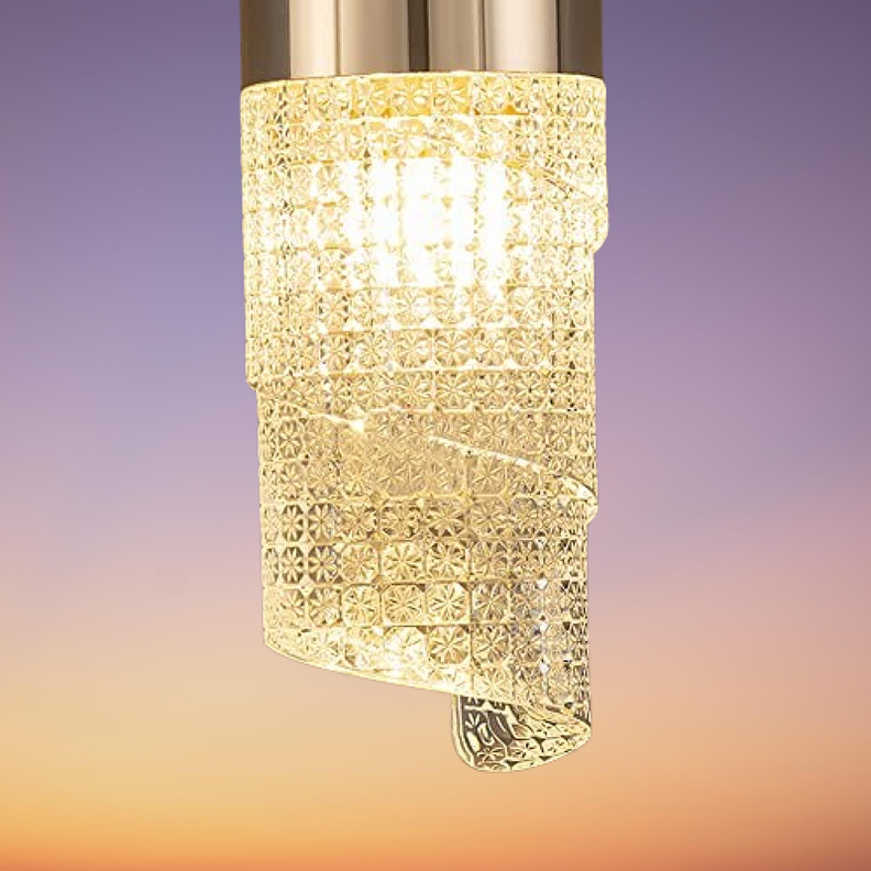 Lampara Colgante Moderna Pantalla LED Acrilico Lau-6