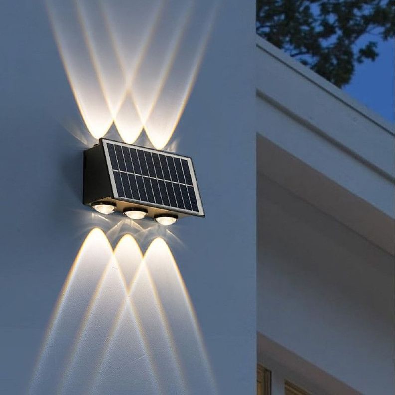 Reflector Solar Pared Led Exteriores Impermeable Rondon-1