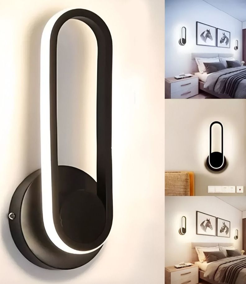 Lámpara Aplique Pared Giratoria 3 Modos Decorativa Jhn-4