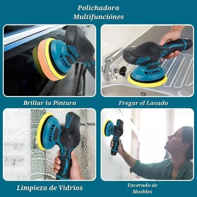 Pulidora Eléctrica Inalámbrica Engranajes Rondon-3