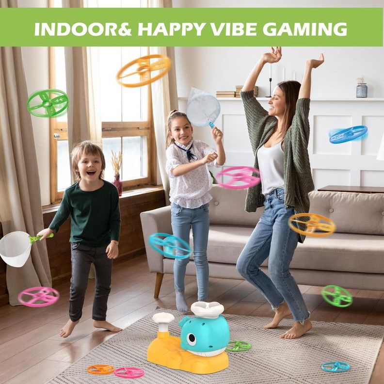 Juego Juguete Bebe Aire Libre Lanzador Voladora Juego Rondon-5