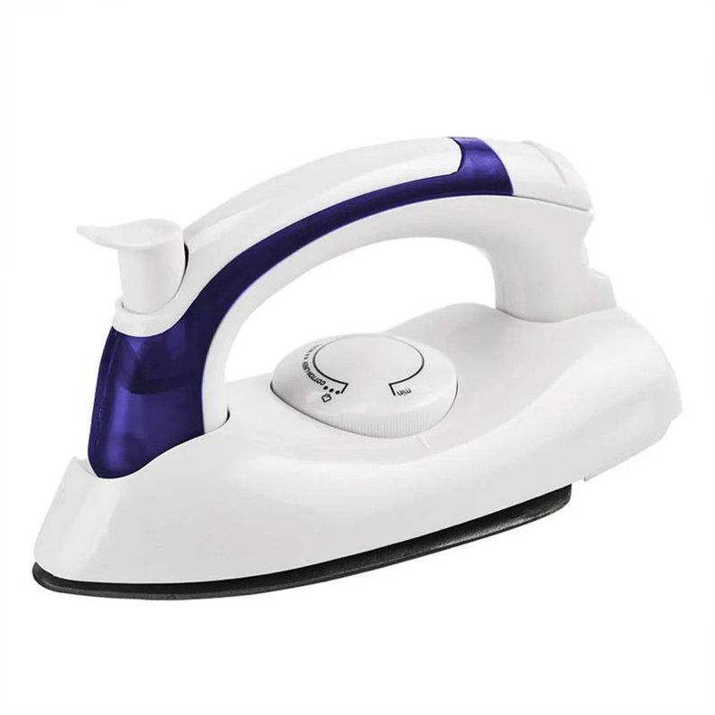 Plancha Vapor Portatil Plegable Viajera Ropa Hogar Lau-1