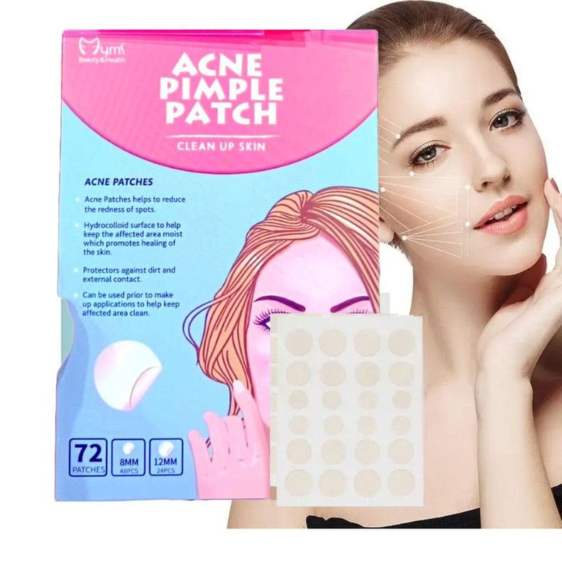 Set 3 Cajas Parche Anti-Acne Piel Facial Marcas Lau-8