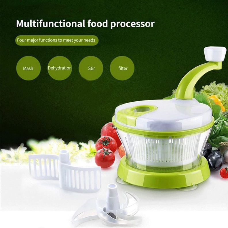 Cortador Verduras Manual Alimentos Mezclador Rondon-3