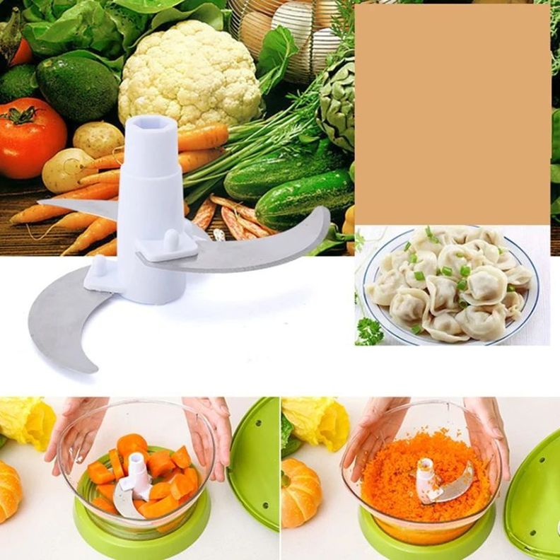 Cortador Verduras Manual Alimentos Mezclador Rondon-7