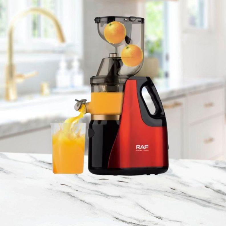 Exprimidor Prensado Frío Extractor Jugo Lenta Jhn-7