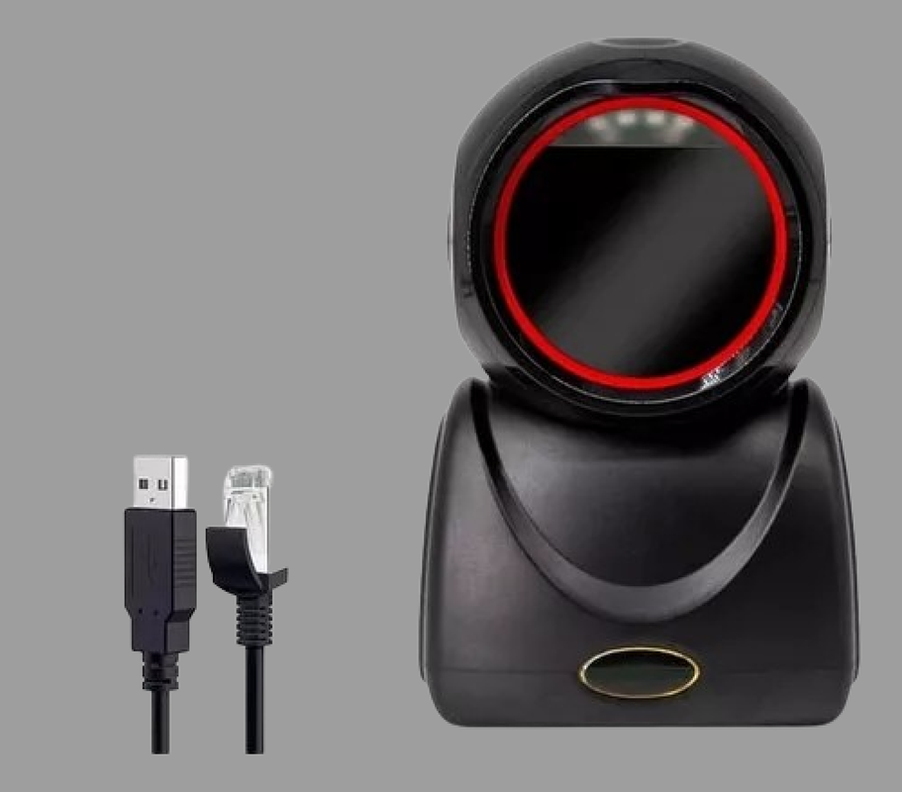 Lector Codigos Barra Escaner Laser Escritorio USB Lau-4