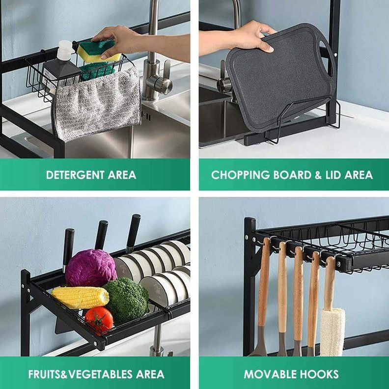 Excurridor Estante Drenaje Cocina Platos Secador Rondon-1
