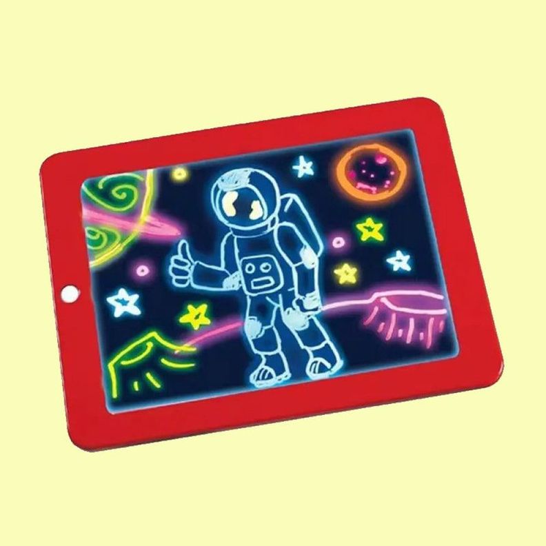 Pizarra Magica Dibujo Neon Magic Pad Niño Diversion Rondon-1