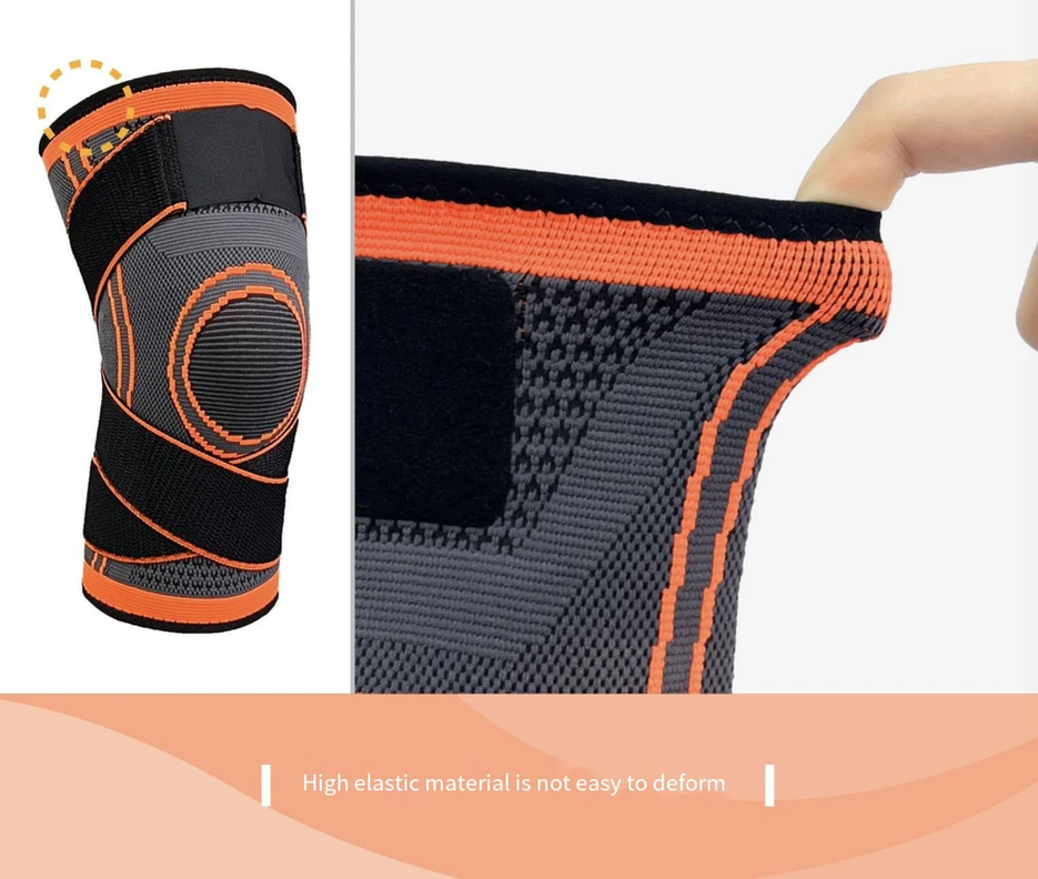 Rodillera Compresion Bandas Elasticas Deporte Ejercicio Lau-2