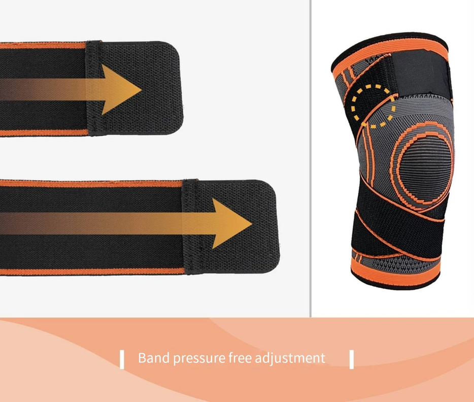 Rodillera Compresion Bandas Elasticas Deporte Ejercicio Lau-3