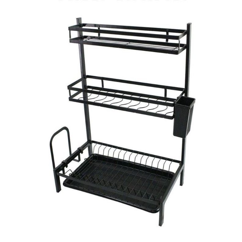 Escurridor Platos Sistema Almacenamiento Cocina Secar Rondon-0