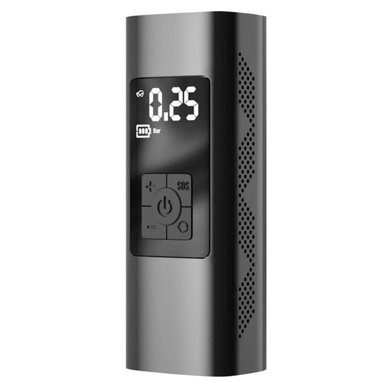 Compresor Portátil 12v Neumaticos Powerbank Linterna Lau-0