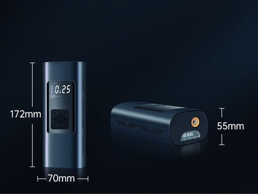 Compresor Portátil 12v Neumaticos Powerbank Linterna Lau-1