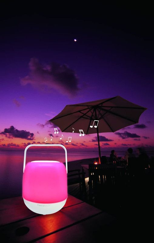 Altavoz Usb Bluetooth Aux Luz Colores Musica Portatil Rondon-0