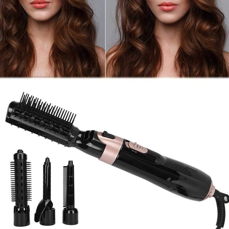 Cepillo Secador Pelo Multifuncion 4 En 1 Ajuste Belleza Jer-4