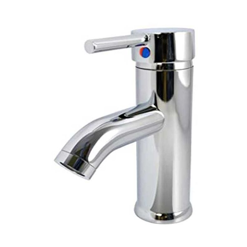 Grifo Baño Un Orificio Mango Unico Ahorro Agua Rondon-0