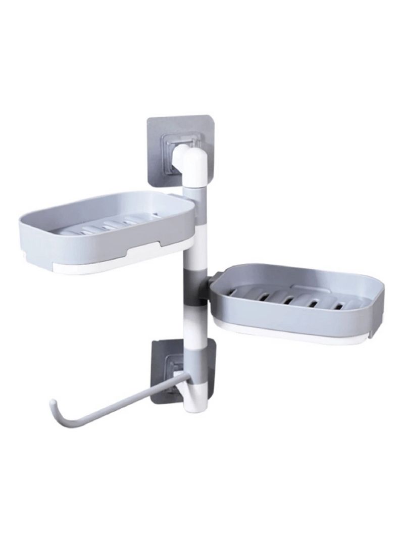 Estante Jabón Pared Multiuso Bandeja Baño Jabonera Rondon-0