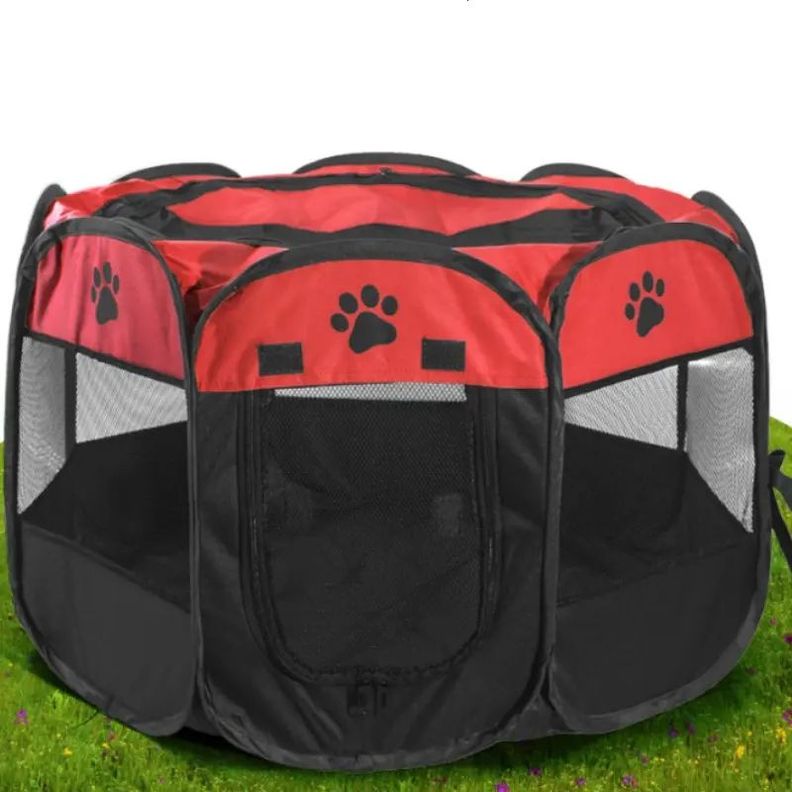 Casa Perros Diversion Plegable Cachorros Cerca Rondon-3
