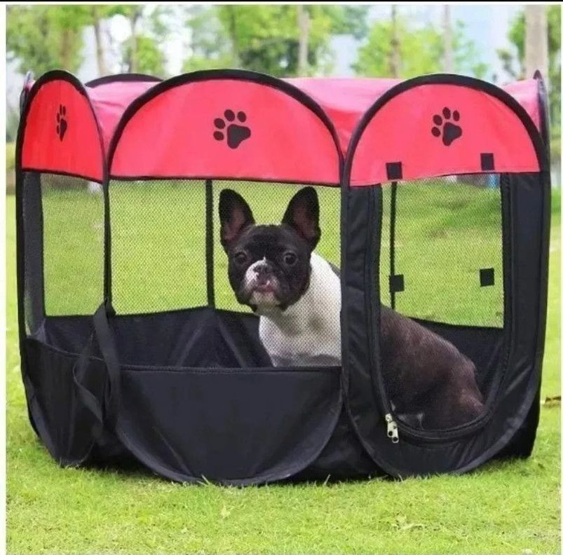 Casa Perros Diversion Plegable Cachorros Cerca Rondon-5