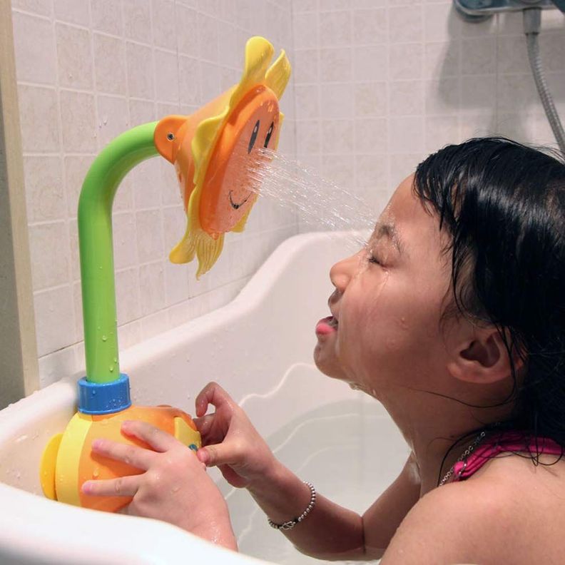Juguete Regadera Bebe Girasol Rociado Agua Baño Ducha Rondon-7