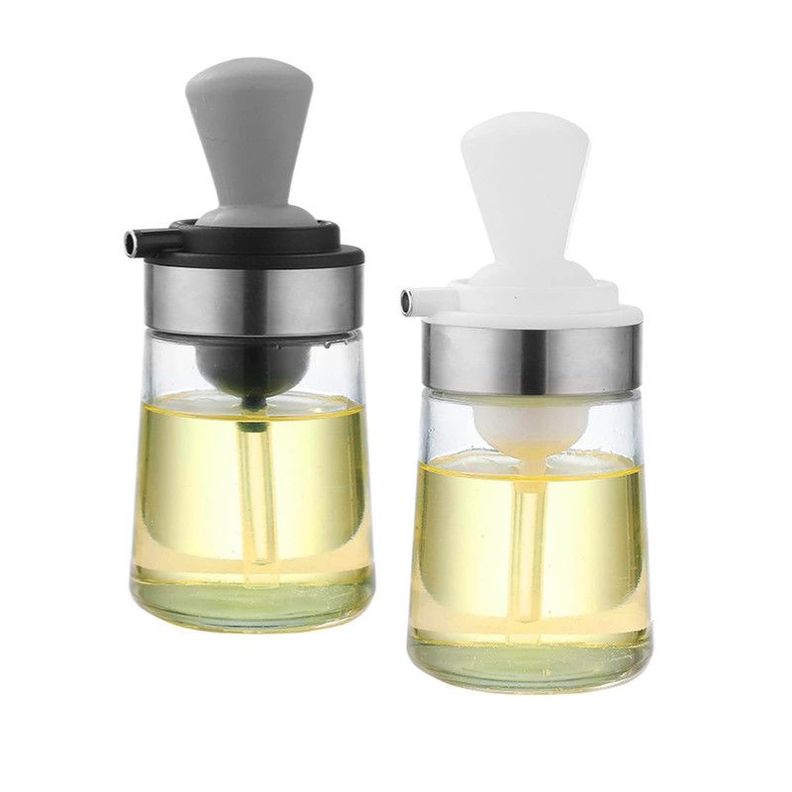 Botella Aceitera Cepillo Aceite Cocina Dispensador Rondon-0