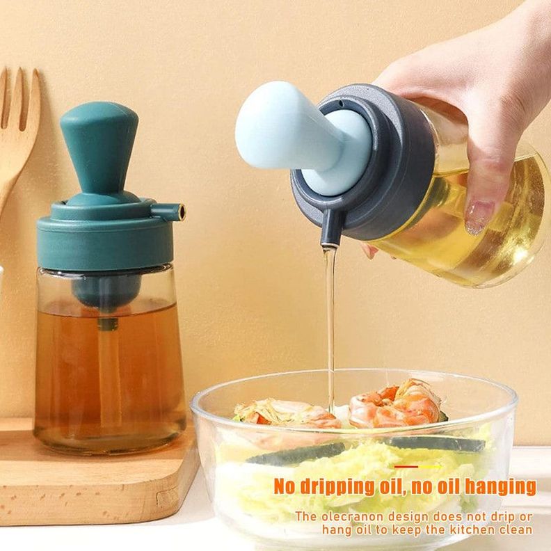 Botella Aceitera Cepillo Aceite Cocina Dispensador Rondon-7