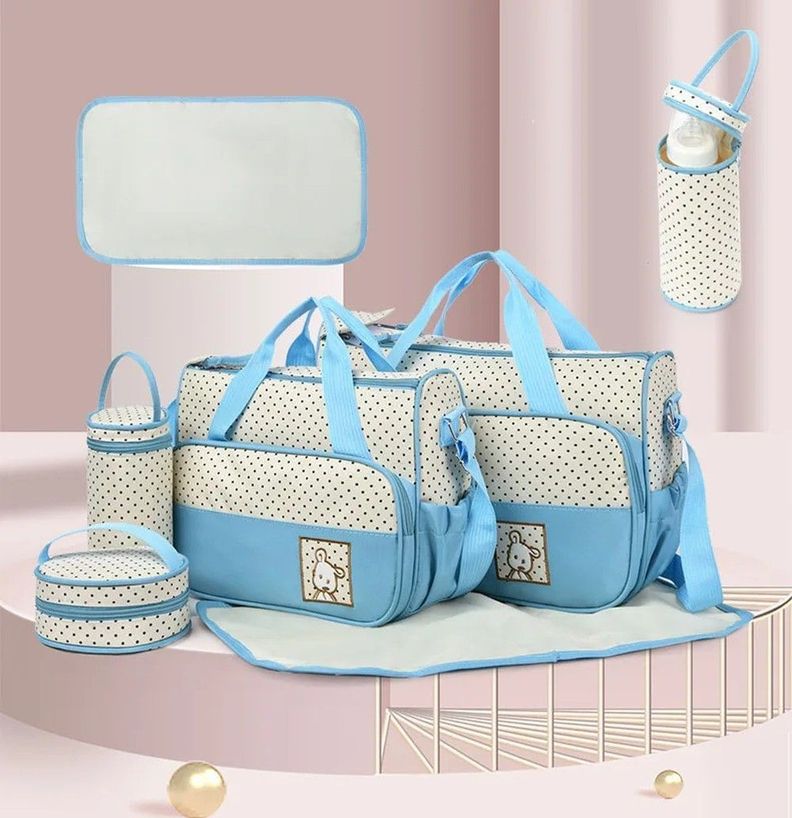 Pañalera Bolso Materno Práctico Moda Bebe Portátil Rondon-3