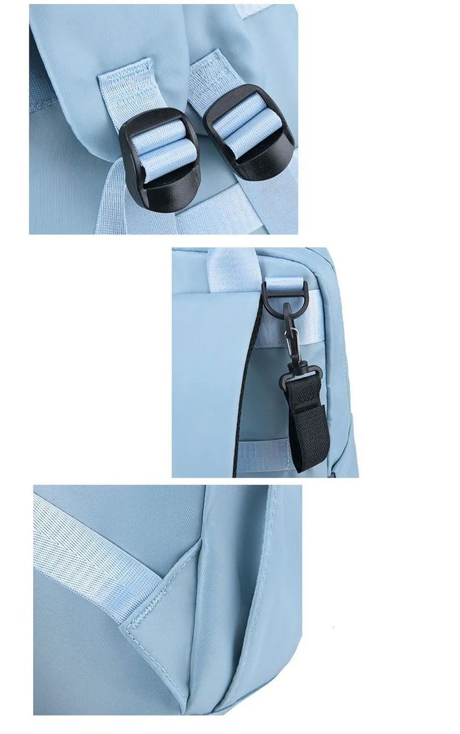 Pañalera Bolso Materno Práctico Moda Bebe Portátil Rondon-4