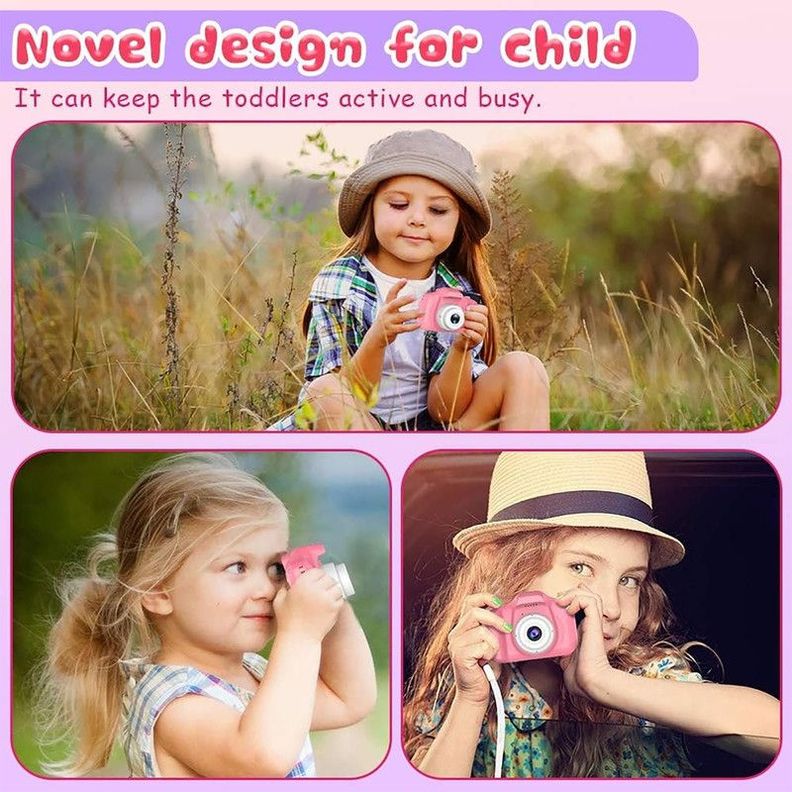 Camara Grabadora Portatil Niños Fotos HD Selfies Lau-6