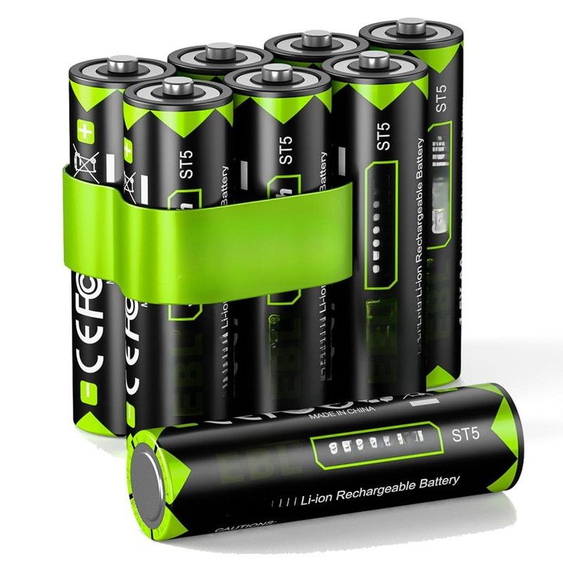 Set 2 = 4 Pilas AAA Recargable 2800mAh Lau -0