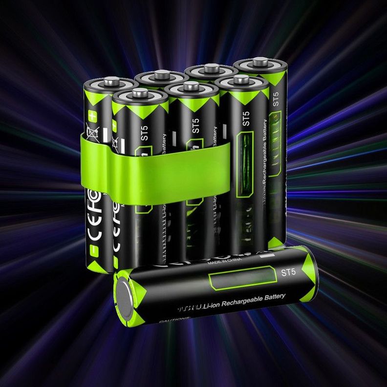 Set 2 = 4 Pilas AAA Recargable 2800mAh Lau -6