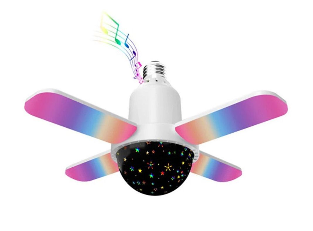Lámpara Techo LED Musica Inalámbrica Luz Nocturna RGB Lau-2
