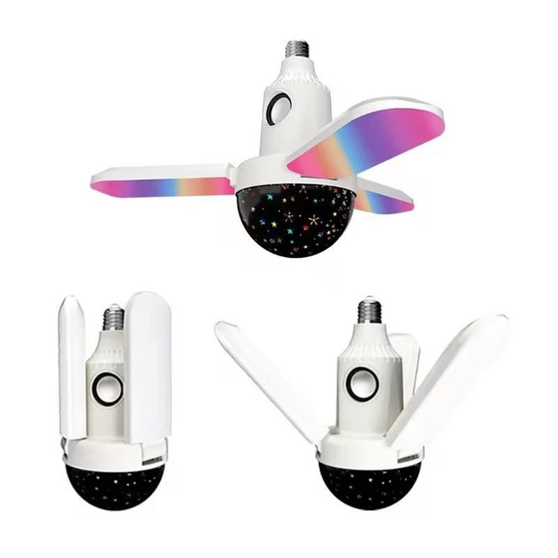 Lámpara Techo LED Musica Inalámbrica Luz Nocturna RGB Lau-5