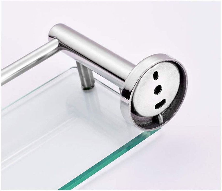 Estante Baño Repisa Estante Vidrio Templado Pared Rondon-7