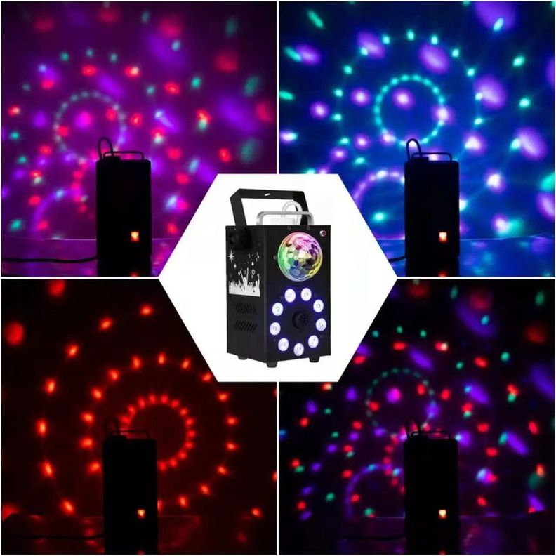 Luces Discoteca Led Bola Fiesta Hambiente Humo Dj Rondon-4